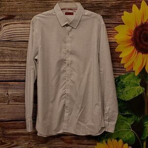 Alfani Men's slim fit long sleeve dress shirt 👔